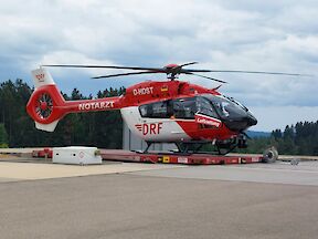 Artikelvorschaubild Altersabteilung besucht den Rettungshubschrauber