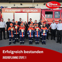 Artikelvorschaubild Jugendflamme erfolgreich bestanden